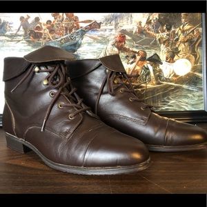 Maine Woods Vintage Leather Ankle Boots